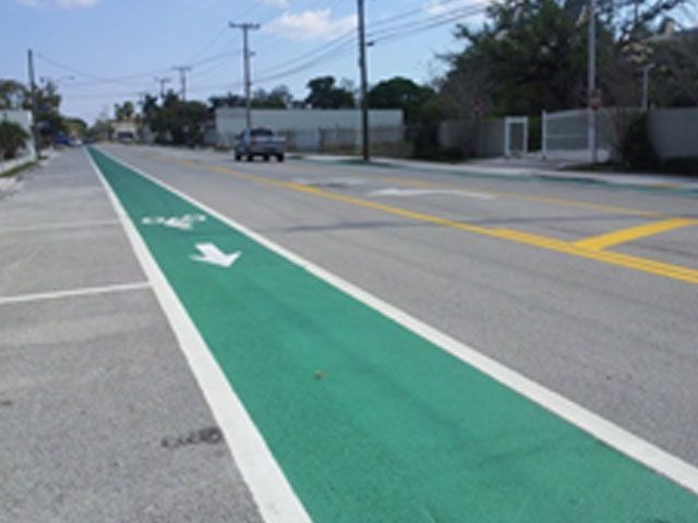 Bike lane example 2
